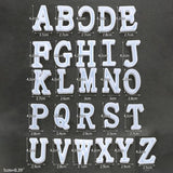 26 Pcs English Letters Alphabet Silicone Mould DIY Jewelry UV Mold