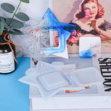 Silicone Mold for Star Photo Frame Decoration DIY Handcraft Epoxy Resin Mold