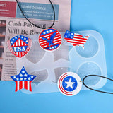 Silicone Resin Mold for Pendant Necklace Earrings