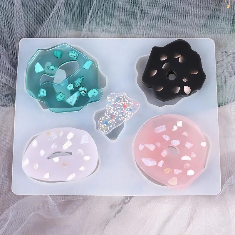 UV Resin Mold for Stone Pendant Shaped Jewelry Accessories