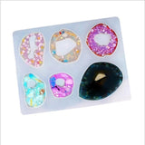 UV Resin Mold for Stone Pendant Shaped Jewelry Accessories