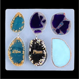 UV Resin Mold for Stone Pendant Shaped Jewelry Accessories