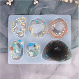UV Resin Mold for Stone Pendant Shaped Jewelry Accessories