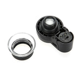 Mini 45X Handheld LED Jewellery Magnifier Loupe UV Currency Detector