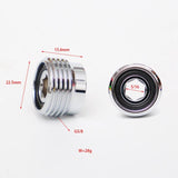 Scuba Tank Valve Adaptor Converter Kit with O-Rings