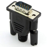 VGA Male Dummy Plug EDID Headless Ghost Emulator Lock Plate
