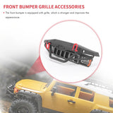 1/16 RC Car Upgrade Parts Front Bumper Front Face Grating Spare Accessories