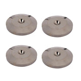 4 Pcs Speaker Copper Spikes Pads Isolation Floor Stand Feet Base Shoes Pad
