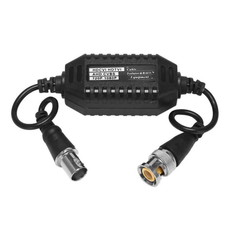 Coaxial Video Ground Loop Isolator Balun BNC Male to Female
