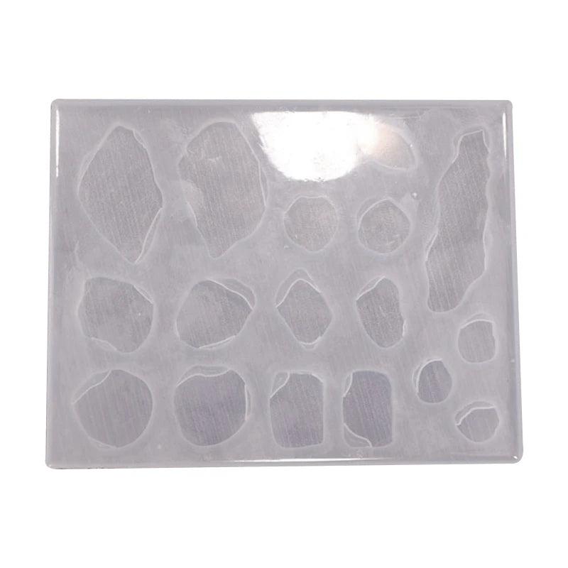 Irregular Crystal Epoxy Pendant Resin Mold Necklace Pendants