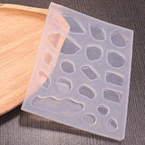 Irregular Crystal Epoxy Pendant Resin Mold Necklace Pendants