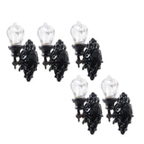 5 Pack 1/87 Scale Model Wall Light Sand Table Mini Landscape Decoration