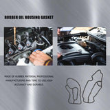 2Pcs Rubber Filter Housing Gasket for ML320 ML350 R320 Sprinter