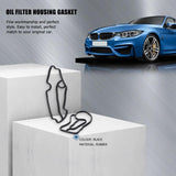 2Pcs Rubber Filter Housing Gasket for ML320 ML350 R320 Sprinter