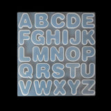 Alphabet Type Ornaments Resin Mold DIY Jewelry Making Accessories
