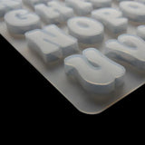 Alphabet Type Ornaments Resin Mold DIY Jewelry Making Accessories