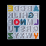 Alphabet Type Ornaments Resin Mold DIY Jewelry Making Accessories