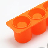 Concrete Succulent Pot Mold with 4 Holes - DIY Pen Holder Craft Mold