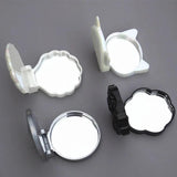 Crystal Makeup Mirror Silicone Mold Cat Cartoon Foldable Mirror