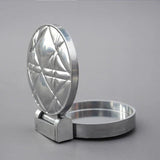 Crystal Makeup Mirror Silicone Mold Cat Cartoon Foldable Mirror