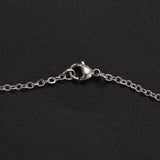 Double Heart Rose Cremation Urn Necklace Pendant Keepsake Memorial Ashes