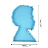 Keychain Casting Silicone Mould DIY Crafts Jewelry Pendant Making Tools