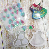 Guitar Pick Silicone Mold for DIY Craft Tool Musical Accessories