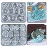 Crystal Stone Ornaments UV Epoxy Mold DIY Crafts