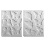 Butterfly Resin Mold DIY Jewelry Casting Mold Resin Keychain Mould with Holes