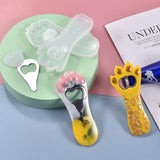 DIY Cat Claw Bottle Opener Silicone Mold Jewelry Craft