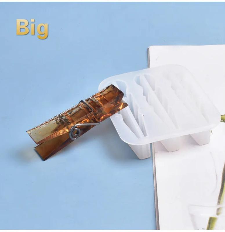 UV Resin Clips Mold Epoxy Resin Molds Jewelry DIY Handcraft Moulds