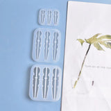 UV Resin Clips Mold Epoxy Resin Molds Jewelry DIY Handcraft Moulds