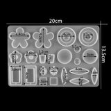 Crystal Earring Resin Mold for Jewelry Making