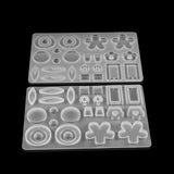 Crystal Earring Resin Mold for Jewelry Making