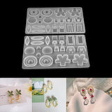 Crystal Earring Resin Mold for Jewelry Making