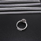4pcs Transparent Ring Size Adjuster Guard Reducer Resizing Tools