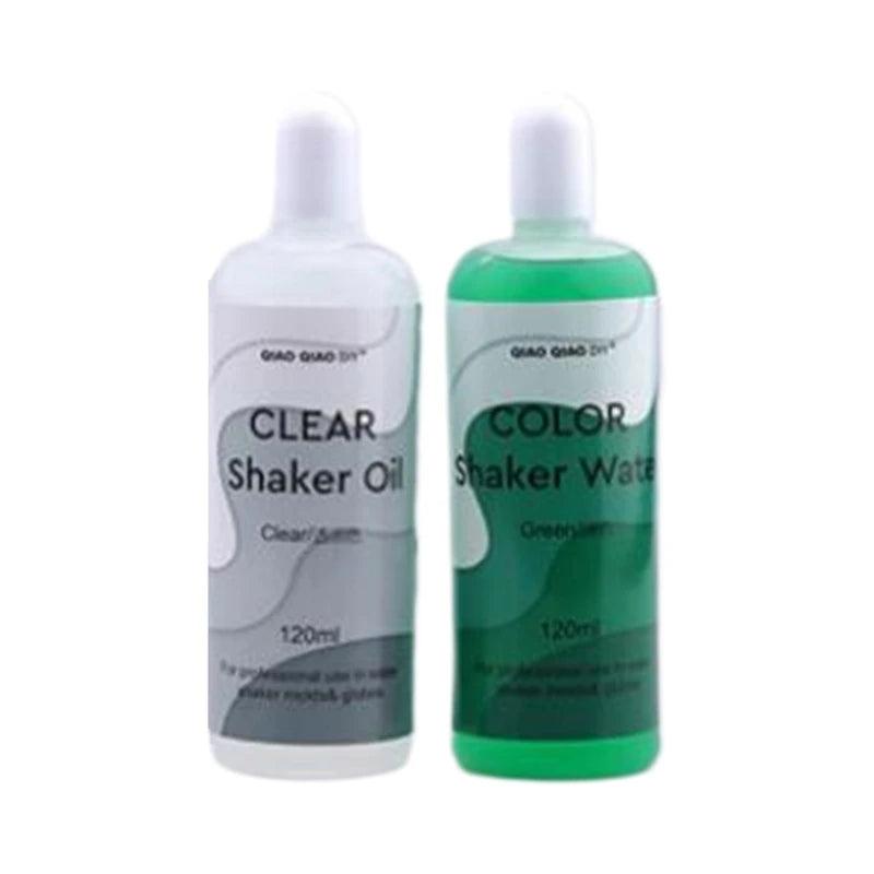2 Bottles 120ml Silicone Pouring Oil Quicksand UV Epoxy Resin Silicone Mold Liqu