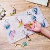 Alphabet Keychain Silicone Mold for DIY Craft