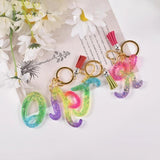 Alphabet Keychain Silicone Mold for DIY Craft