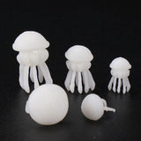 16 Pcs Crystal Ocean Resin 3D Jellyfish Modeling Kit