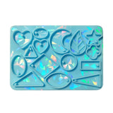 Holographic Keychain Silicone Mold for DIY Crafts