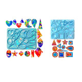 Holographic Keychain Silicone Mold for DIY Crafts