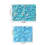 Holographic Keychain Silicone Mold for DIY Crafts