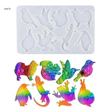 Animal Silicone Mold for Keychain Car Pendant Home Decors