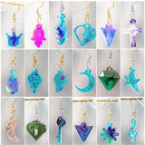 Resin Jewelry Molds Kit Earring Silicone Molds with Accessories