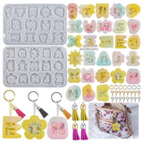 Resin Shaker Mold DIY Epoxy Silicone Mold for Jewelry Crafts