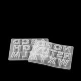 Uppercase Letter Silicone Molds for DIY Crafts Jewelry Making