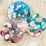 Silicone Keychain Mould Marine Animals DIY Clay Mold