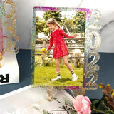 Silicone Clock Storage Stand Mold Epoxy Photo Frame Mold
