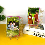 Silicone Clock Storage Stand Mold Epoxy Photo Frame Mold